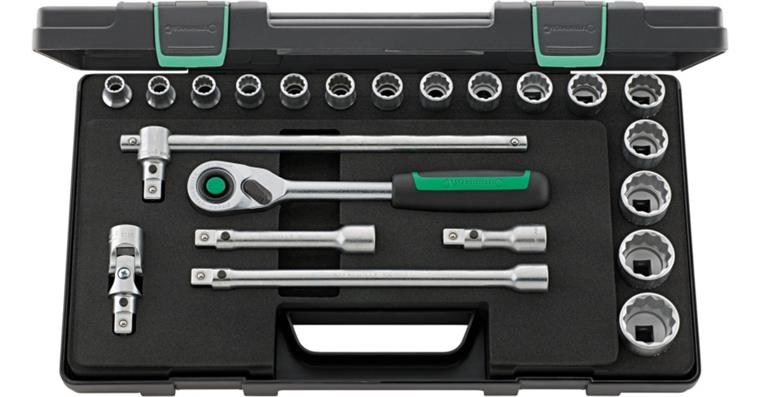 1001834189 Socket set 50/16/6QR KN 1/2 inch 22-piece 96031446