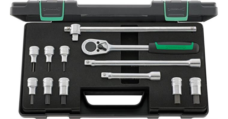 1001833472 Socket wrench set 54/8/4 KN 1/2 inch 12-piece 96031501