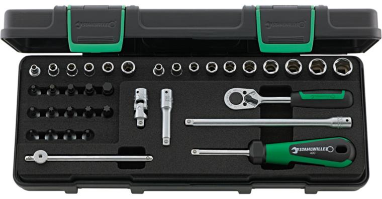 1051038107 Socket wrench set 88TX KN 1/4 inch 36-piece 98819801