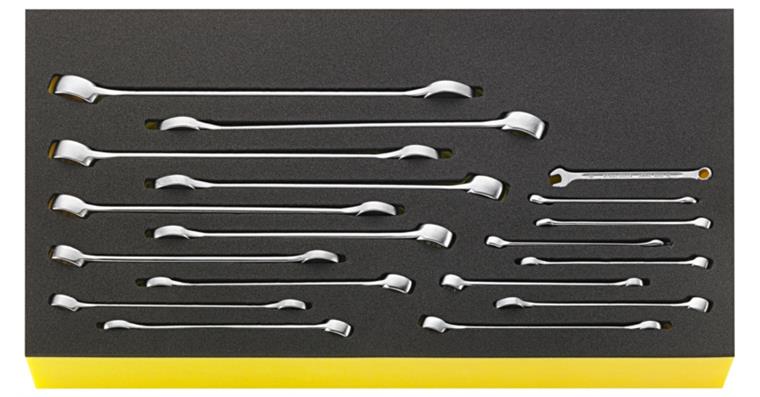1001833349 Combination wrench set OPEN BOX TCS WT 13/18 6-24mm 18-piece 96830121