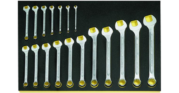 1059860103 Combination wrench set OPEN BOX TCS 6-24 mm 18-piece 96838183
