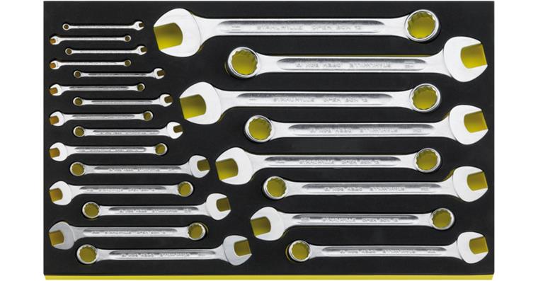 1001832570 Combination wrench set OPEN BOX TCS 13A/23 23-piece 96830885