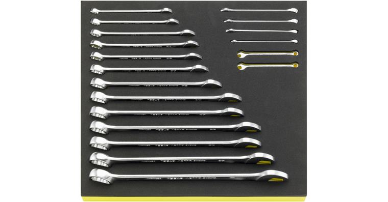 1001832569 Combination wrench set OPEN BOX TCS 13A 19-piece 96838778
