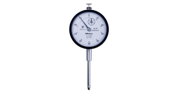 Messuhr stossgeschützt und edelsteingelagert Ablesung 0,01mm Messbereich 30 mm