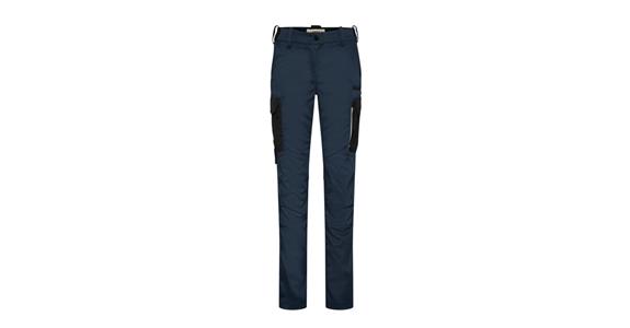 Damen Worker-Performancehose X-Stretch tinte Gr. 6XL