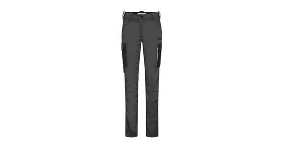 Damen Worker-Performancehose X-Stretch karbongrau Gr. L