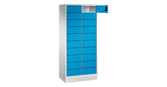 Laptop cabinet 20 compartments 1800X810X500mm RAL7035/7016