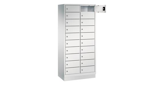 Laptop cabinet 20 compartments 1800X810X500mm RAL7035/7016