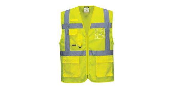 Warnschutz-Weste C376 MeshAir Exekutiv gelb Gr. XS