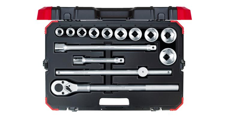1001112271 socket wrench set 3/4 inch 22-50 mm 14-piece 3300011