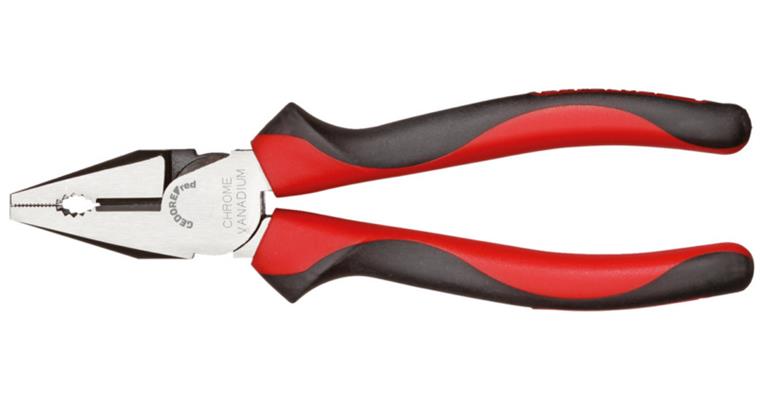 1001112938 Combination pliers 180 mm 2K handle 3301124