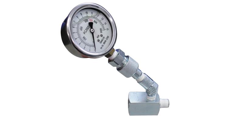 1001111862 pressure gauge for KL-0040-2200 1/4 inch NPT 2369818