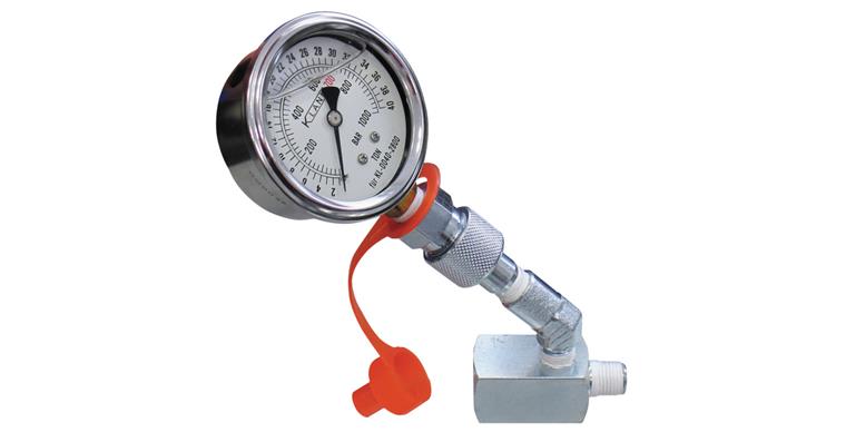 1001111864 pressure gauge for KL-0040-2800 1/4 inch NPT 2231301