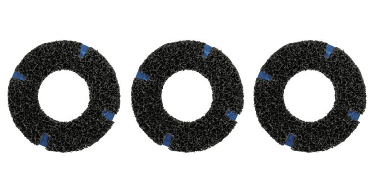 1001111618 Spare disk set wheel hub diameter 75 mm 3-piece 3463907