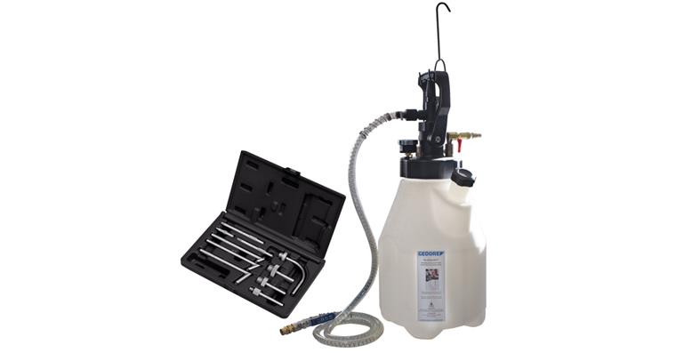 1001113357 oil pump with container 12 liters 14-piece 2871726