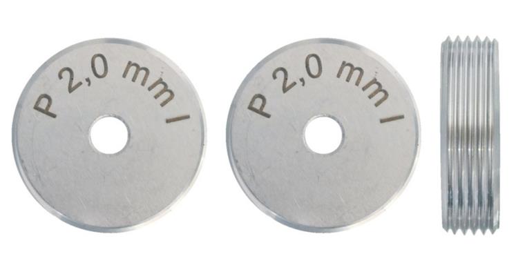 1001114185 thread rolling set for 2 mm pitch 3-piece 3436160