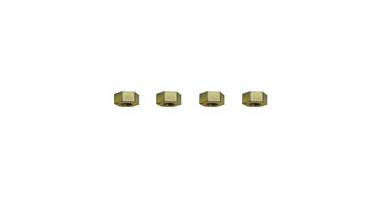 1001113488 spacer nut set 5 mm 4-piece 2411342