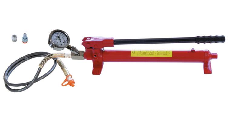 1001113590 AUTOMOTIVE Hydraulic hand pump with pressure gauge 17 t 2478641