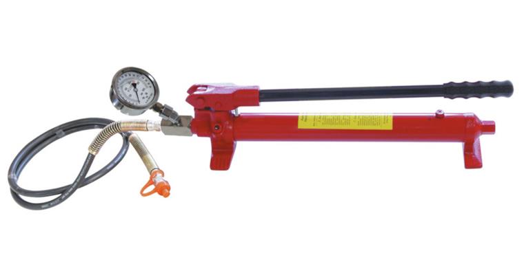 1001113591 AUTOMOTIVE hydraulic hand pump with pressure gauge 28 t 2478676