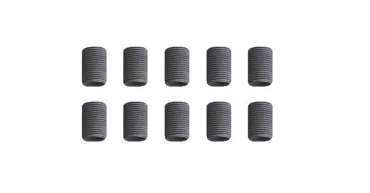 1001111671 Set of threaded sleeves M10x1 15 mm 10-piece 1941658