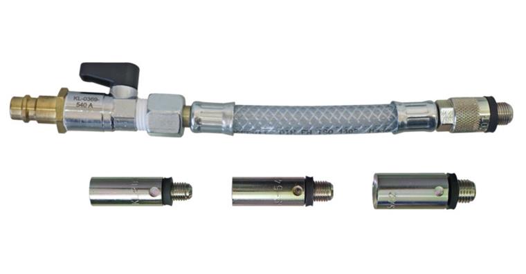 1001113743 Compressed air adapter set 4-piece 3091325