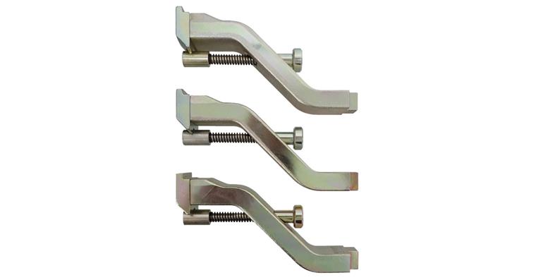 1001113805 Hook set with clamping device 3-piece 2875497