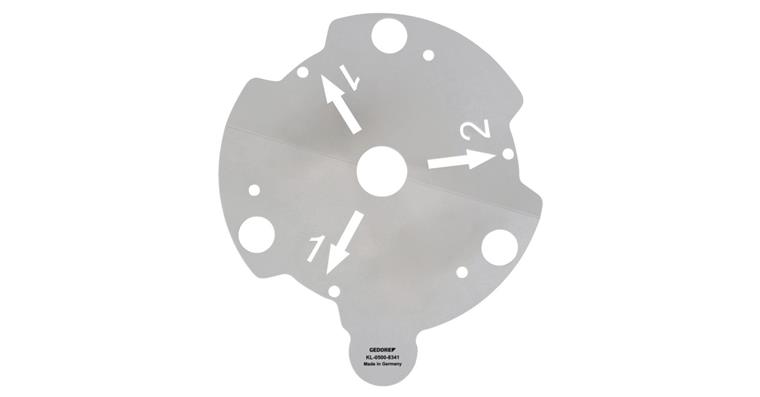 1001110272 template Ford clutch 1.6 2917831