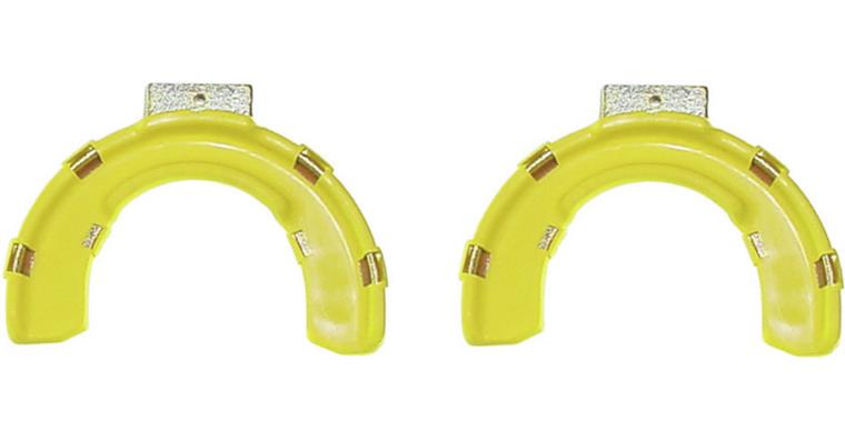 1001114043 Pair of spring holders with protective insert size 2N 1996894