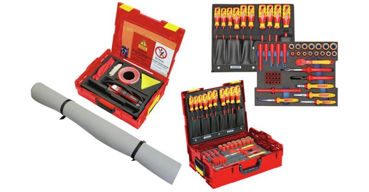1001112426 VDE tool assortment HYBRID + supplement 63-piece 3445720