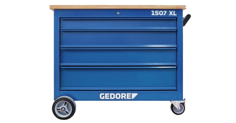 1001114107 workshop/assembly trolley with 4 drawers 3254313