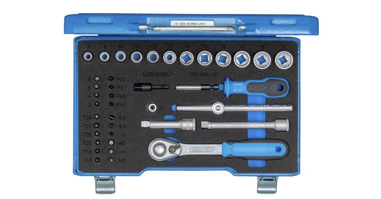 1001107812 socket set 3/8 inch 40-piece IN-IS-PH-PZ-TX-XZN 1973347