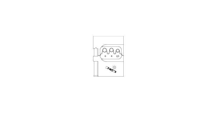 1001108225 Module insert for Solarlok 2078082