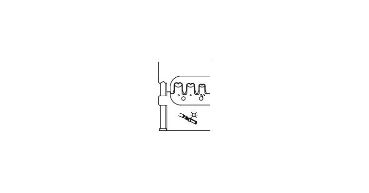 1001108227 Module insert for Multi Contact MC4 2078104