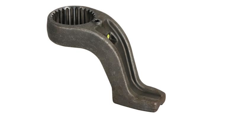 1001116375 reaction arm Z-shape cranked for DVV40 2653176