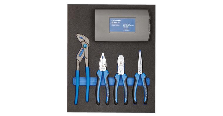 1001110434 pliers assortment in 2/4 check tool module 28-piece 2957248