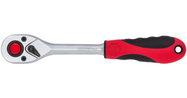 1001111319 2C reversible ratchet 1/4 inch 150 mm reverse swivel angle 5 degrees 3300158