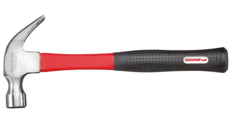 1001111730 RED Claw hammer American shape 570g fiberglass 3300782