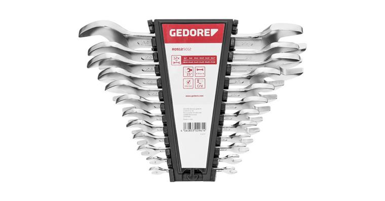 1001112714 Double open-end wrench set short SW 6-32 mm 12-piece 3300961