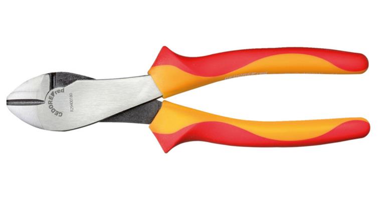 1001112306 VDE diagonal cutters 180 mm 2K handle 3301410