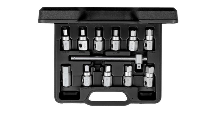 1001112819 oil service wrench set Q-handle 3/8 inch 12-piece 3301544