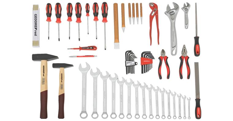 1001112861 ALLROUND tool set loose 59-piece 3301632