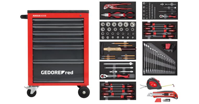 1001112869 tool set in MECHANIC workshop trolley 119-piece assortment 3301667