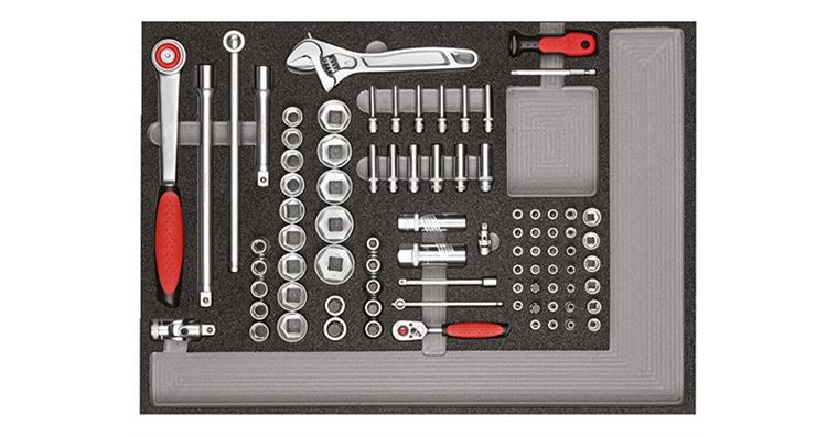 1001112868 tool set 3x CT modules 129-piece 3301679