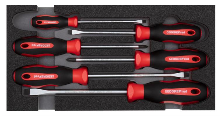 1001112899 Screwdriver set PH+SL 2/6 CT module 6-piece 3301712