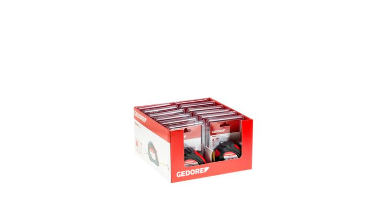 1001111481 display roll-up tape measures 3 m 12-piece 3301788