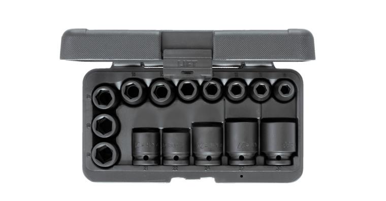 1001112396 Power wrench set 1/2 inch 15-piece 3459187