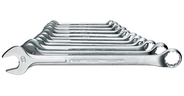 1001101081 Combination wrench set 11-piece 8-22 mm 6012250