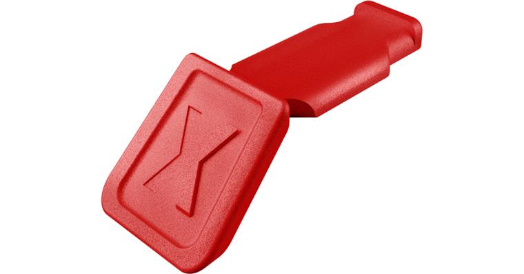 1001607019 ColorCode Clip – 10 ks, červená