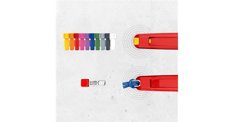 1001607020 ColorCode Clip – 10 ks, modrá