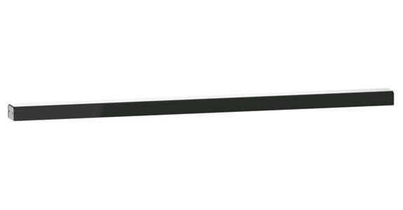 Querstrebe Quattro 1730x70x45mm für Plattenbreite 2000mm Schwarz NCS S 9000-N